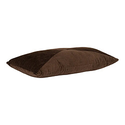 Avis EPIKASA Coussin Décoratif Griffith, Marron, Coton, 60x30x1 cm