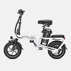 Vélo Électrique ENGWE O14 15.6AH - 250W 748.8WH Autonomie 71KM Freins à Disque - Blanc