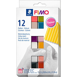 FIMO SOFT Kit de pâte à modeler 'Fashion', set de 12 ()