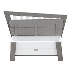 Acheter AXI Corky banc de rangement en gris & BLANC | Banc Enfant