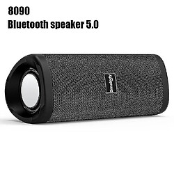 Universal Haut-parleur Bluetooth 5.0 sans fil 20w 2500mAh Subwoofer portable imperméable 3D haut-parleur (noir)