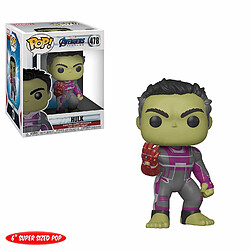 Funko- Pop Bobble: Avengers Endgame-Hulk 6"" Collectible Figure, 39743, Multicolore