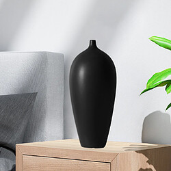 Acheter Vase à Fleurs Séchées En Céramique De Minimalisme Vases Modernes D'arrangement De Fleurs E Noir