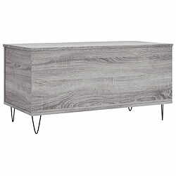 Acheter vidaXL Table basse Sonoma gris 90x44,5x45 cm Bois d'ingénierie