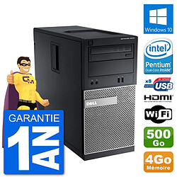 PC Dell 3010 MT G2020 RAM 4Go Disque Dur 500Go HDMI Windows 10 Wifi - Occasion