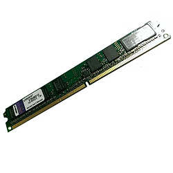 1Go RAM Kingston KTM4982/1G DDR2 PC2-5300 667Mhz 1Rx8 CL6 Low Profile PC Bureau