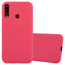 Cadorabo Coque Samsung Galaxy A20s Etui en Rouge