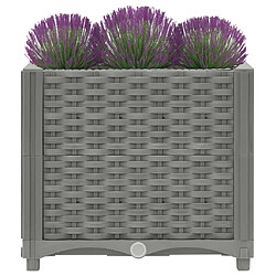 Avis Maison Chic Jardinière,Lit surélevé - Bac à fleurs - pot de fleur 40x40x38 cm Polypropylène -GKD35624