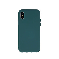 Coque en silicone pour iPhone 11 vert forêt