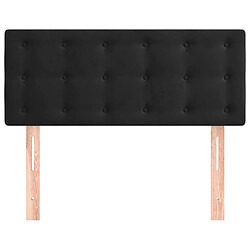 Avis Maison Chic Tête de lit moderne pour chambre - Décoration de lit Noir 90x5x78/88 cm Velours -MN12610