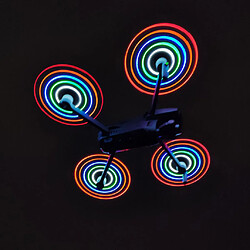 Hélices Lumineuse led Pliable faible bruit Drone