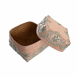 Avis Set de basket DKD Home Decor Multicouleur Bambou Boho 27 x 27 x 23 cm