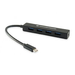 Hub USB Conceptronic CTC4USB3 Noir