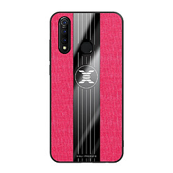 Wewoo Coque Souple Pour Vivo Z5X XINLI étui de protection TPU antichoc Texture Rouge