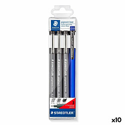 Ensemble de Marqueurs Staedtler Noir (10 Unités)