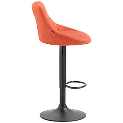 Acheter Non Tabouret de bar Lazio tissu noir