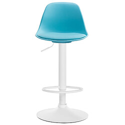 Acheter Non Tabouret de bar Kiel simili cuir blanc