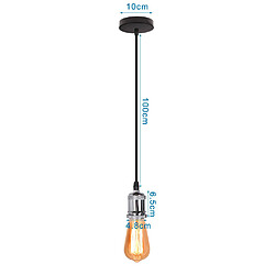 Acheter Stoex Lot de 2 Suspension Douille de lampe E27, Lustre luminaire plafond Lampe Accessoires Pendentif Support de Lampe plafonnier Antique Edison