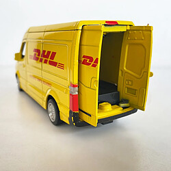 Acheter Universal 1/36 Echelle en alliage Simulation DHL Truck Métal Moulé Pour Retirer La Voiture Jouet Collection Vans Cadeaux Pour Enfants | Voiture Jouet Moulé Sous Pression(Jaune)