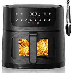 Vendos85 Friteuse sans Huile de 8L avec 8 Programmes 1800W noir