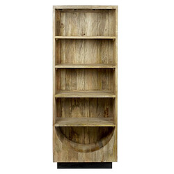 Avis Pegane Etagère en bois de manguier coloris naturel - Longueur 70 x Profondeur 35 x Hauteur 184 cm