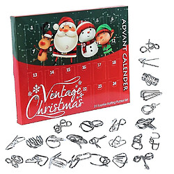 Universal Metal Wire Puzzle Toys Calendar Calendar Countdown Calendar for Kids | Puzzles