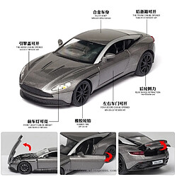 Avis Universal 1: 32 Aston Martin DB11 AMR Voiture jouet moulée sous pression Modèle de voiture jouet en métal Simulation haute Retraite Collection de jouets pour enfants(Argent)