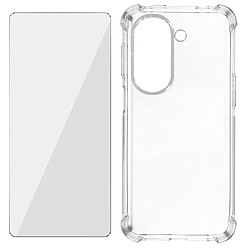 Avizar Pack Protection Asus Zenfone 10 et Zenfone 9 Coque Renforcée + Verre Trempé