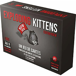 Acheter Asmodee Exploding Kittens : NSFW Edition (Edition 2022), Jeu de société, Jeu d'ambiance, A partir de 18 Ans, 2 à 5 Joueurs, 15 Min EKIEK02FR