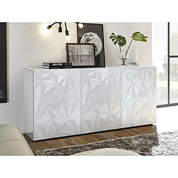 Acheter Vente-Unique Buffet ERIS - 3 portes - Blanc laqué