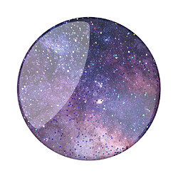 PopSockets - Support et Grip Interchangeable pour Smartphone et Tablette - Glitter Nebula