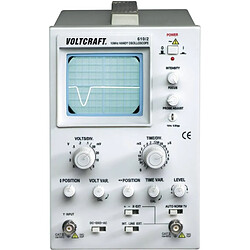 VOLTCRAFT® 610/2 Oscilloscope 1 Analogique à canaux bande passante 0 (DC) – 10 MHz