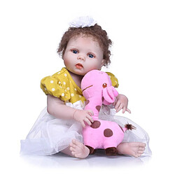 Acheter Universal Poupée bébé régénérée quai silicone souple 22/55 cm réaliste poupée jeune fille mariée.