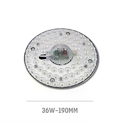 Plafonnier Led circulaire à haute luminosité, 36W, Module d'éclairage, éclairage d'intérieur, blanc froid