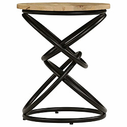 Maison Chic Table d'appoint | Table Basse Bois de manguier solide 40x50 cm -GKD39298 pas cher