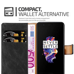 Acheter Cadorabo Coque OnePlus 5 Etui en Noir