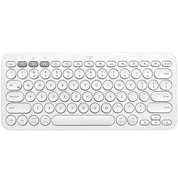 Teclado Compacto Inalámbrico por Bluetooth Logitech K380/ Blanco