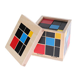 Acheter 2 Ensemble Montessori Binomiale + Trinomiaux Cube Jouet Enfants Mathématiques