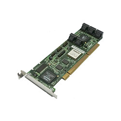 Carte contrôleur RAID 8x SATA II AMCC 700-3188-04 C 9550SXU-8LP PCI Low Profile - Occasion