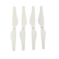 Acheter 20 pièces hélice prop pour dji tello rc drone quadcopter pièces de rechange blanc