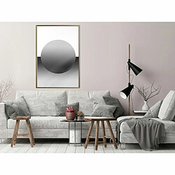 Paris Prix Affiche Murale Encadrée Levitating Sphere 40 x 60 cm Or