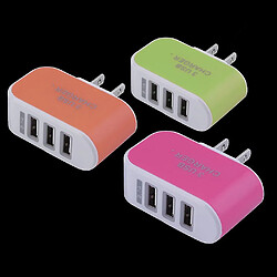 Avis Universal Adaptateur de chargeur mural universel Triple USB Triple USB Adaptateur 3 pour téléphone portable