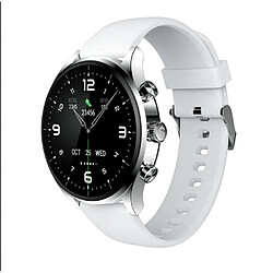 Smartwatch xiaomi Black Hark S1 classique cadran argent 46mm bracelet en caoutchouc smartwatch