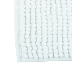 Avis MSV Tapis de bain Microfibre CHENILLE 40x60cm Blanc