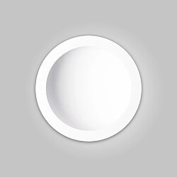 Avis Inspired Downlight encastré LED 30cm rond 30W, 4000K, 2600lm, blanc mat, driver inclus