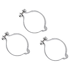 3pcs Pince Fixation pour Câble de Frein de Vélo Bicyclette Pignon Fixe Vélo de Montagne