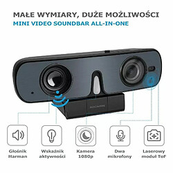 ROCWARE CAMERA ALL-IN-ONE / MINI SOUNDBAR RC08