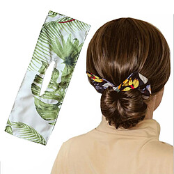 Avis Habile Chignon Chic Multicolore Tissu Clip Braider