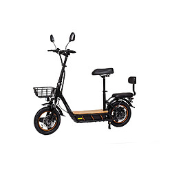 Trottinette Électrique Kukirin C1 Pro 26AH - Moteur 500W Batterie 48V 26AH Autonomie 100KM Freins à Disque - Noir