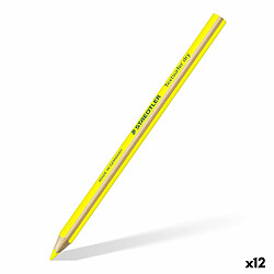 Marqueur fluorescent Staedtler Textsurfer Dry Jaune 12 Unités